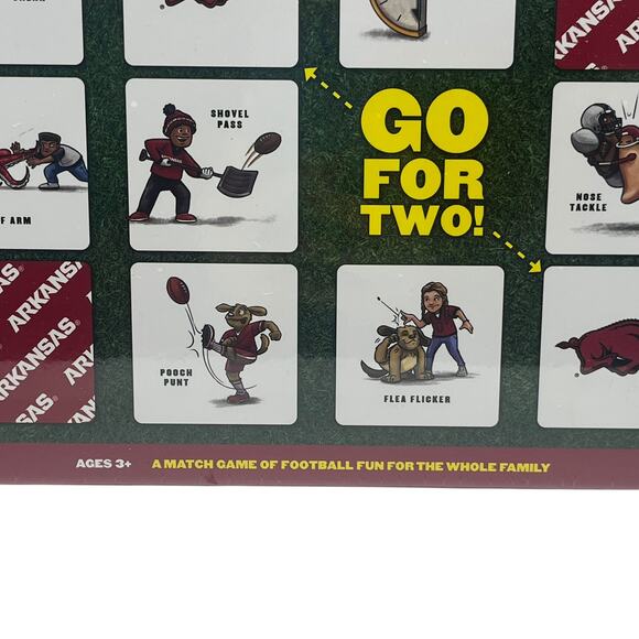 Arkansas Razorbacks Matching Memory Game - Picture 2 of 3